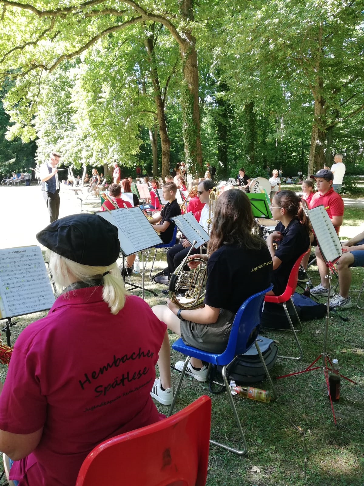 Der musikalische Nachwuchs beim Sommerfest im Stadtpark 2022